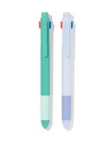 HEMA Balpennenset 14.5cm Vier Kleuren - 2 Stuks HEMA Balpennenset 14.5cm Vier Kleuren - 2 Stuks