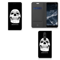 Mobiel BookCase Nokia 5.1 (2018) Skull Eyes