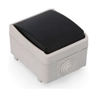 Waterdichte schakelaar EDM 65 x 80 x 55 mm