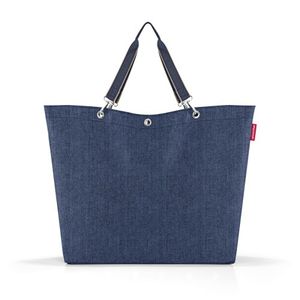 Reisenthel Shopper XL-Herringbone Dark Blue