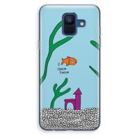 Aquarium: Samsung Galaxy A6 (2018) Transparant Hoesje - thumbnail
