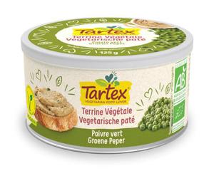 Tartex Pate groene peper bio