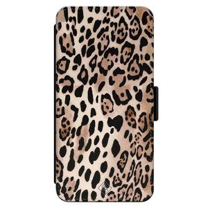 iPhone 13 Pro flipcase - Luipaard print