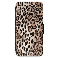 iPhone 13 Pro flipcase - Luipaard print