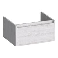 Brauer Hope - Onderkast - 60 cm - met 1 Softclose Lade Greeploos en 1 Sifon Uitsparing - Forest Seashell