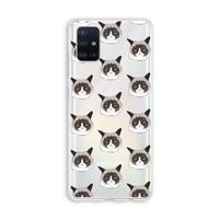 It's a Purrr Case: Galaxy A51 4G Transparant Hoesje