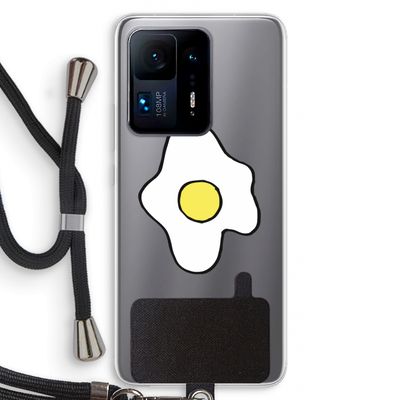 Spiegelei: Xiaomi Mi Mix 4 Transparant Hoesje met koord