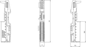 Siemens 6ES7193-6BP40-0BA1 PLC-klem 24 V/DC