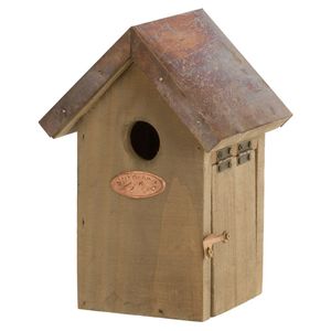 Vogelhuisje/nestkastje winterkoning 20 cm   -