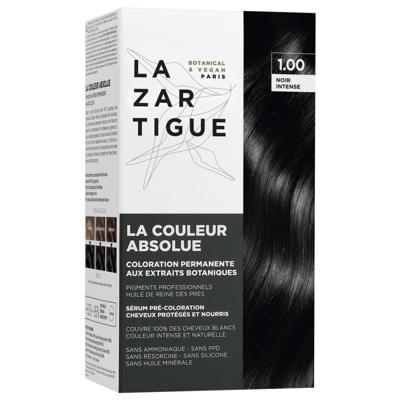 Lazartigue La Couleur Absolue Permanent Haircolour Pakket Noir Intense Set Lazartigue La Couleur Absolue Permanent Haircolour Pakket Noir Intense Set