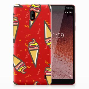 Nokia 1 Plus Siliconen Case Icecream