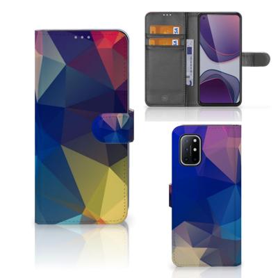 OnePlus 8T | Book Case | Polygon Dark