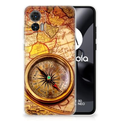 Motorola Edge 30 Neo | Silliconen Back Cover | Kompas