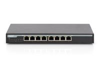 Digitus DN-95340 netwerk-switch Unmanaged Gigabit Ethernet (10/100/1000) Power over Ethernet (PoE) Zwart - thumbnail