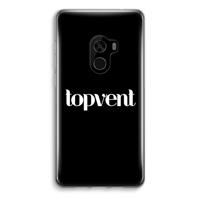 Topvent Zwart: Xiaomi Mi Mix 2 Transparant Hoesje - thumbnail