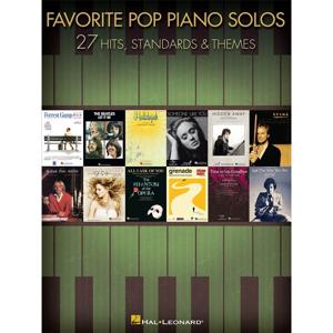 Hal Leonard Favorite Pop Piano Solos songboek