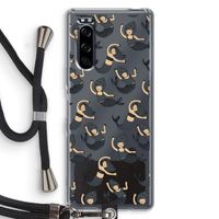 Zeemeermin: Sony Xperia 5 Transparant Hoesje met koord