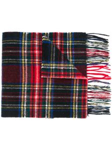 Barbour tartan scarf - Noir