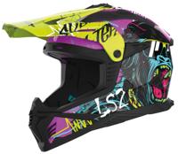 LS2 Helmet mx708 fast ii gorilla xl viol./yel.