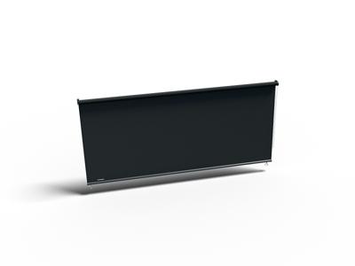 Platinum Rolgordijn voor buiten zwart B296xL240