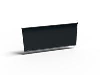 Platinum Rolgordijn voor buiten zwart B296xL240