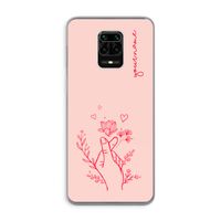 Giving Flowers: Xiaomi Redmi Note 9 Pro Transparant Hoesje
