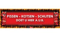 Pissen-Kotsen-Schijten Sticky Devil sticker - thumbnail