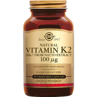 Solgar Vitamine K2 100 mcg Capsules