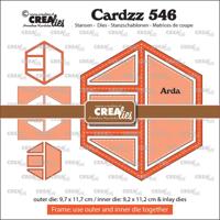 Crealies • cardzz frame & inlays arda