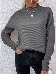 Casual Turtleneck Sweatshirt