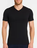 Heren thermo shirt Korte mouw - V-hals - Warm ondershirt met korte mouwen