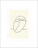 Kunstdruk Pablo Picasso - Le Hibou 50x60cm