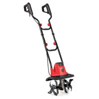 Elektrische Motorhack 750W Werkbreedte 32 cm Werkdiepte 22 cm 380 t/min Elektrische Grondhakker met Beveiligingsschakelaar & Handgreep 32,5 x 24 x 138 cm Rood