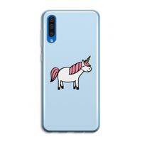Eenhoorn: Samsung Galaxy A50 Transparant Hoesje