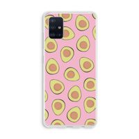 Dancing avocados: Galaxy A51 4G Transparant Hoesje