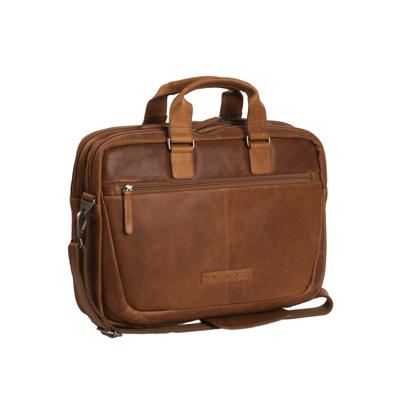 The Chesterfield Brand Seth - Leren Laptoptas - Cognac