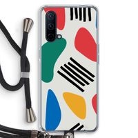 Illustratieve pop 1: OnePlus Nord CE 5G Transparant Hoesje met koord