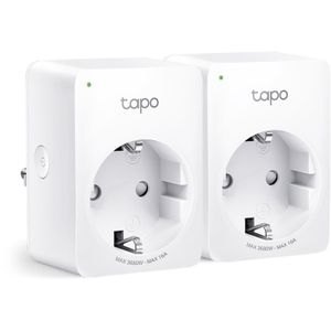 TP-Link Tapo P110 (2-pack) Mini smart wifi-stopcontact schakel stekkerdoos 2 stuks