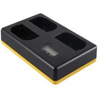 Triple Lader Canon LP-E6, LP-E6N en LP-E6NH - Laadt 3 accu's, ook tegelijkertijd