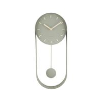 Wandklok slinger charme Groen