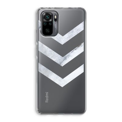 Marmeren pijlen: Xiaomi Redmi Note 10 Pro Transparant Hoesje