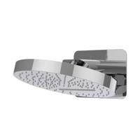 Hoofddouche IVY HALO Wandmodel Inc. Wandbeugel en Inbouwbox 32 cm Chroom