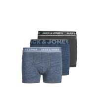 JACK & JONES JUNIOR boxershort - set van 3 donkerblauw - thumbnail