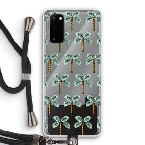 Paradise: Samsung Galaxy S20 Transparant Hoesje met koord