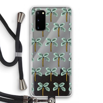 Paradise: Samsung Galaxy S20 Transparant Hoesje met koord