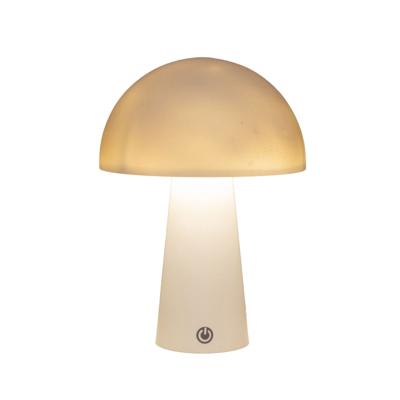 Portable lamp rond 21x15 cm wit - Annas collection