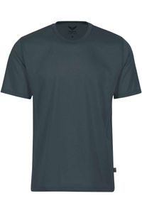 TRIGEMA Comfort Fit T-Shirt ronde hals antraciet, Effen