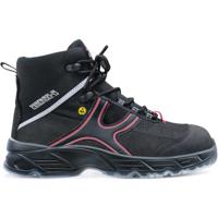 HKS Werkschoen K5 CA Hoog S3 | Zwart/Rood | Maat 48 - 00.162.053.48
