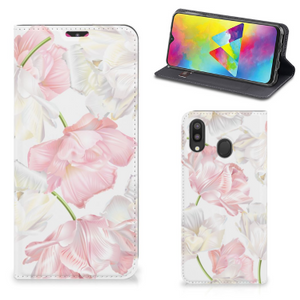 Samsung Galaxy M20 Smart Cover Lovely Flowers