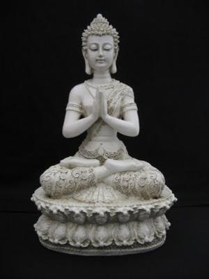 Tibetaanse Boeddha (wit) - Home & Living - Spiritueelboek.nl